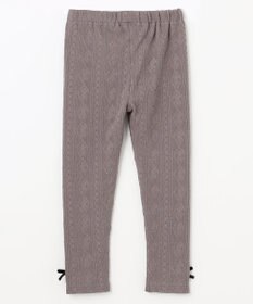 ANY KIDS ケーブルジャガードレギンス