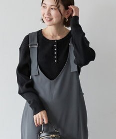 AMERICAN HOLIC バイパチヘンリーネックリブニットプルオーバー