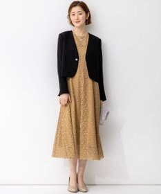 23区 S 【APPLAUDIR】ニュアンスフラワーレース ドレス