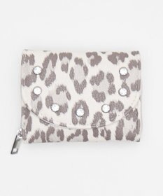 WEGO ビジューレオパードウォレット