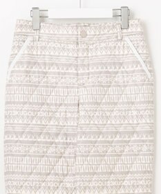 23区GOLF 【WOMEN】ノルディック柄 キルトパンツ