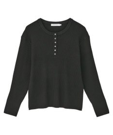 AMERICAN HOLIC バイパチヘンリーネックリブニットプルオーバー