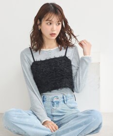 earth music&ecology 【WEB限定】アイレットジャカードタイトプルオーバー