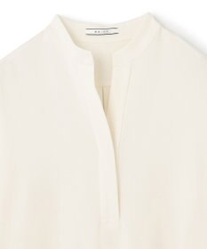 BEIGE， 【洗える】RUE / クロスオーバーVネックワンピース