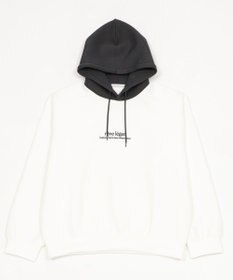 WEGO 【ユニセックス着用ITEM/MLサイズ展開】ワンポイントバイカラープルパーカー