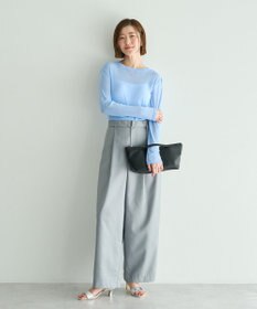 YECCA VECCA クルーネックシアートップス