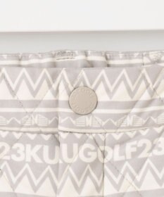 23区GOLF 【WOMEN】ノルディック柄 キルトパンツ