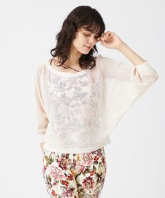 Chacott Chacott BALANCE【ノーソーイングニット】7分袖メッシュニットTシャツ