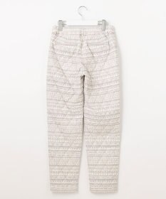 23区GOLF 【WOMEN】ノルディック柄 キルトパンツ