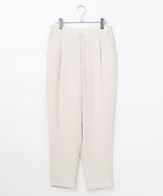 #Newans 【洗える】ジョーゼットテーパードパンツ