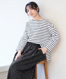 ANY オーガビッツ ボーダーカットソー