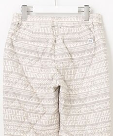 23区GOLF 【WOMEN】ノルディック柄 キルトパンツ