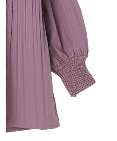 earth music&ecology プリーツフレアニットチュニック