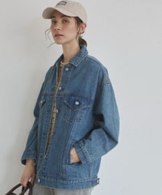WEGO 【ANGIE VINTAGE】ビッグシルエットデニムジャケット / オーバーサイズGジャン