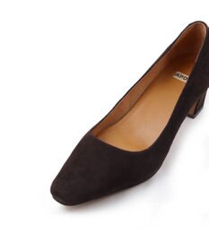 APOM スクエアトゥプレーンパンプス50