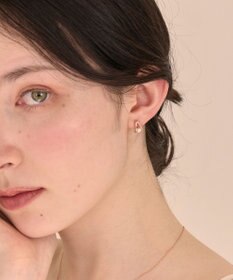 Phoebe 〈金属アレルギー対応〉ドロップパールセラミックポストピアス