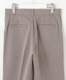 自由区 【WEB限定カラーあり・撥水加工・洗える】TRギャバストレート パンツ