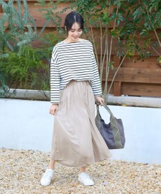 ANY オーガビッツ ボーダーカットソー