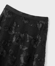 GRACE CONTINENTAL サテンコードスカート