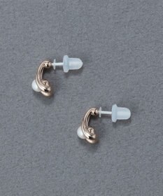 Phoebe 〈金属アレルギー対応〉ドロップパールセラミックポストピアス