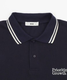 WEGO 【ユニセックス着用ITEM/MLサイズ展開】ワンポイント刺繍カノコポロ（SS）