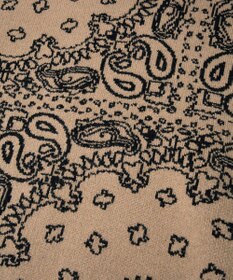 CRAFT STANDARD BOUTIQUE ペイズリー柄ニットプルオーバー