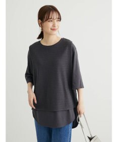 Green Parks ＳＥＴ２点　メッシュベスト＋半袖カットチュニック