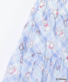 ANY KIDS 【ディズニー/マリー】チェック柄 総柄スカパン