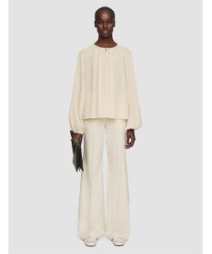 JOSEPH クレープ  ド  ソワ　リラックスフィットブラウス