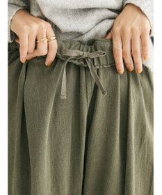 CRAFT STANDARD BOUTIQUE ピグメントツイル　Ｗタックリラックスパンツ