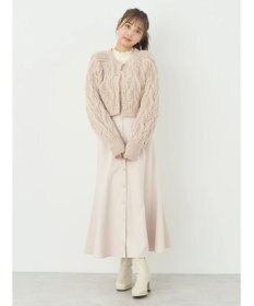 earth music&ecology ｍｉｘケーブルカーディガン