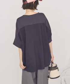 AMERICAN HOLIC 異素材コクーンプルオーバー