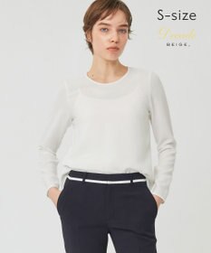 BEIGE， 【S-size】SHELBY / ロングスリーブブラウス