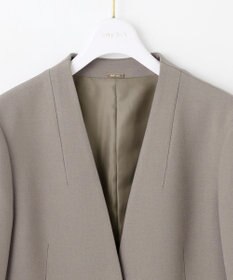 ANY SIS ビューティサーモ2WAYストレッチ ノーカラージャケット