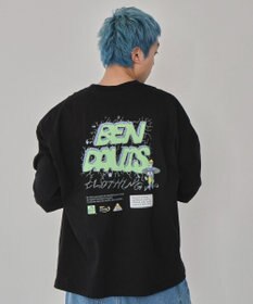 WEGO 【ユニセックス着用ITEM】別注BENDAVISグラフィックT（LS）