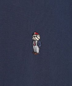 J.PRESS MEN 新デザイン【BULLDOG BOY】カノコレジメン クルーネック Tシャツ