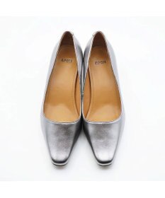 APOM スクエアトゥプレーンパンプス50