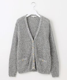 自由区 S 【カタログ掲載】ラメファンシーツイード カーディガン