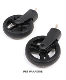 PET PARADISE ペットカート用 smooca ラージ 前輪 ホイールセット
