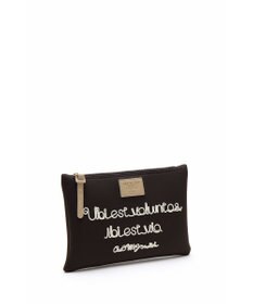 A.D.M.J. 【魔法の様に軽い】マジックライトコード刺しゅうフラットポーチ2セット(S・M)