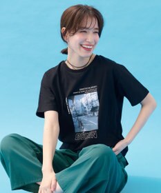 ANY オーガビッツロゴ・フォトTシャツ
