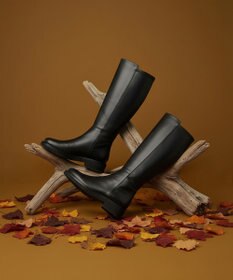 APOM イタリアンカーフ バックストレッチロングブーツ 40