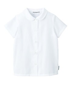 MIKI HOUSE HOT BISCUITS 【ミキハウス】【100-130cm】 ピケ素材の半袖ブラウス