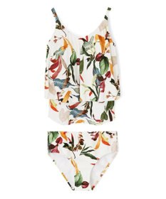 San-ai Resort（三愛水着楽園） ロングパンツセット　13L・15L　【Coral veil（コーラルヴェール）】