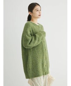 Green Parks ブークレゆるニットカーディガン