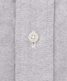 J.PRESS YORK STREET 【UNISEX】起毛オックスフォードシャツ/バンドカラー