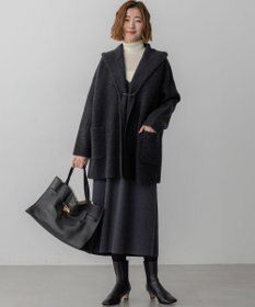 23区 S 【滝沢眞規子さん着用/WEB限定カラーあり】ウーステッドウール リブタートル ニット