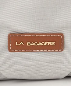 LA BAGAGERIE ポリエステルキャンバス　タックポシェット