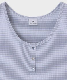 Paul Smith マルチカラーボタン ボーダー タンクトップ