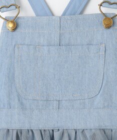 ANY KIDS チュール付き ジャンパースカート